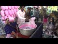 How To Make Candy floss - Cotton Candy | Shyamnagar Poush Mela | Indian Street Food Kolkata