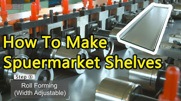 How To Make Supermarket Shelves Supermarket Shelves Steel Panels Forming