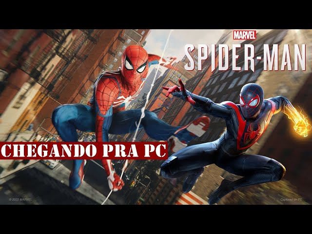 NOVO JOGO do HOMEM ARANHA NO PC!!! - (O INICIO REALISTA) 