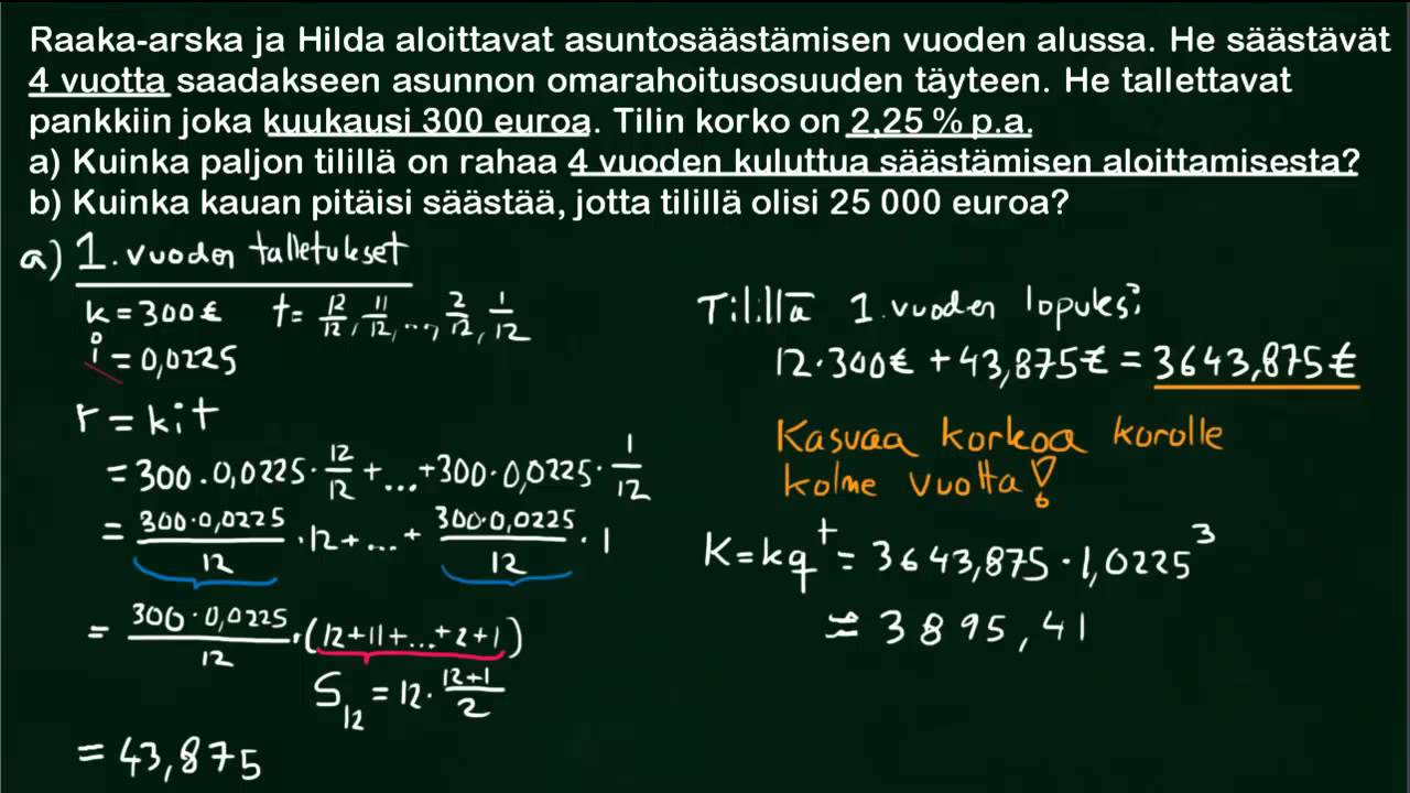 MB7: Koronkorko ja haastavampi esimerkki - YouTube