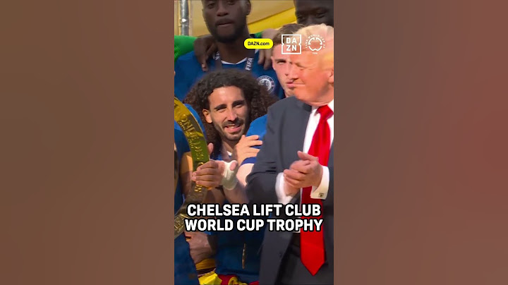 Chelsea Lift Club World Cup Trophy As World Champions