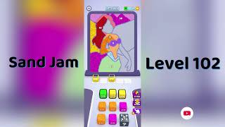 🏖️ Sand Jam Level 102 Walkthrough 🎯 | Solution Guruji 🕹️