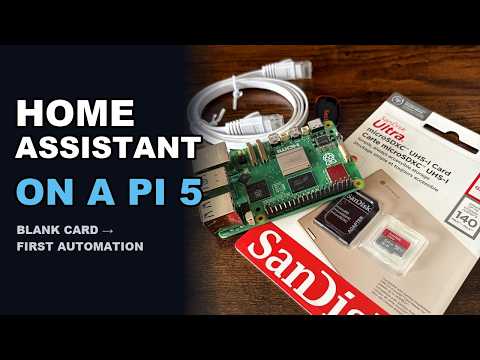 Home Assistant on a Raspberry Pi 5: Blank SD Card to First Automation
