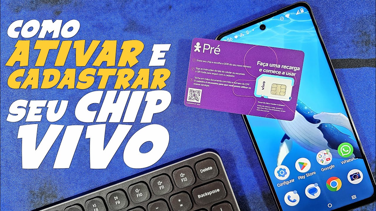 Como ATIVAR e CADASTRAR CHIP VIVO - PASSO a PASSO [2025 / 2026] - YouTube