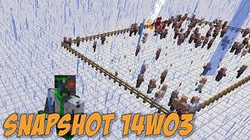 Minecraft 1.8: Snapshot 14w03 - "World Edit", Witch Villagers, Toggleable Skin Overlays