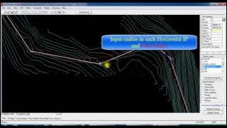 Road Design using SW Road (Tutorial 1)- Drawing Alignment and extracting ground features