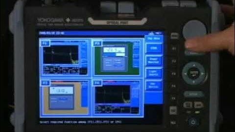 1/2 Zo meet je glasvezel met de Yokogawa AQ7275 OTDR, deel 1