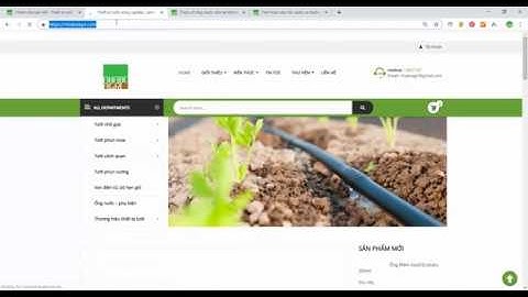 Tính toán hệ thống tưới - tính vận tốc nước trong đường ống (P1)