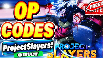 ALL NEW *SECRET* UPDATE CODES in PROJECT SLAYERS CODES! (Roblox Project Slayers Codes)