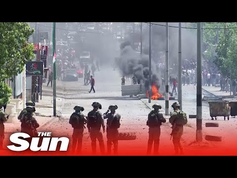 Live: Palestinians stage anti-Israel protest through Bethlehem