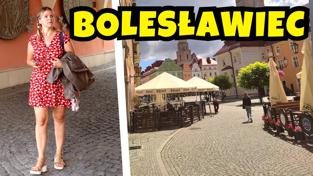 WIADUKT KOLEJOWY W BOLESŁAWCU! Zwiedzamy Bolesławiec, jak wygląda dworzec? Rynek miasta Bolesławiec