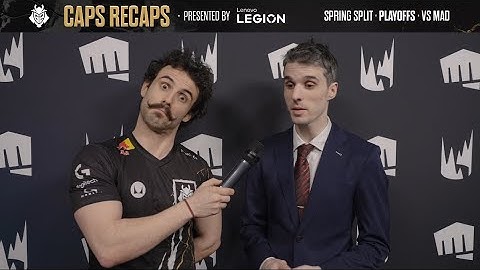 Caps Recaps without Caps | LEC Spring LB Semifinal vs MAD