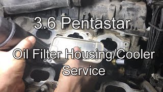 Oil Filter Housing Cooler Replacement 3.6 Promaster Dodge Jeep by TDR Auto 80,808 views 5 years ago 32 minutes