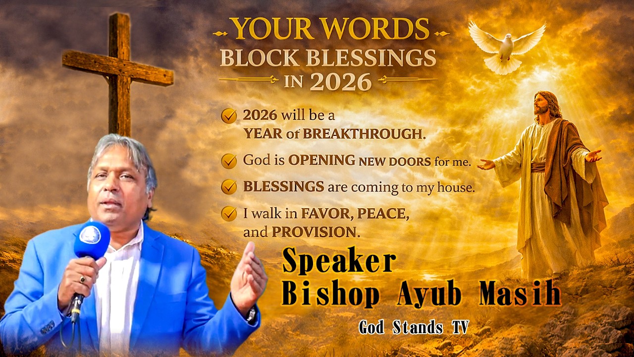Your Words Block Blessings in 2026 | God Stands Tv | #ayubmasih #daudayub