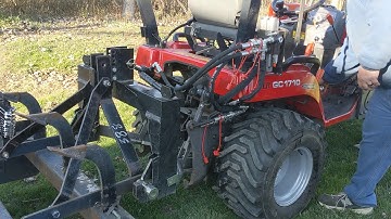 GC1710 Hydraulic remote + Hydraulic top link test