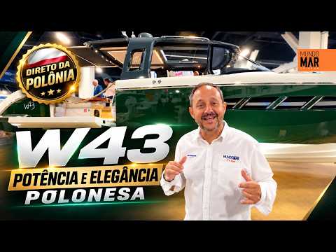 W43 - A lancha polonesa de 900 HP que impõe respeito no mar