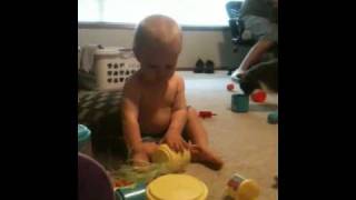 Aidens Easter basket
