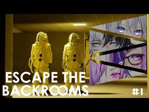 【Escape the Backrooms / コラボ】久々のばっくるーむ！【個人Vtuber/雛菫 紫】の配信サムネイル
