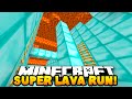 Minecraft SUPER LAVA RUN PARKOUR! (Race Against Lava!) w/PrestonPlayz & MrWoofless