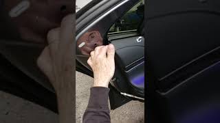 Mercedes benz s550 2018 rear door with curtain sweep removal