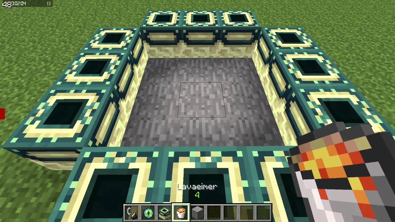 Wie Baut Man Das Enderportal Minecraft: Wie baut man das End und das Nether Portal? - YouTube