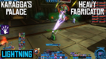 SWTOR Lightning Sorcerer 16 Man Operation - Heavy Fabricator From Karagga