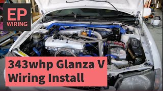 Link Monsoon X Custom Wiring Harness Install - Toyota Starlet Glanza V EP91