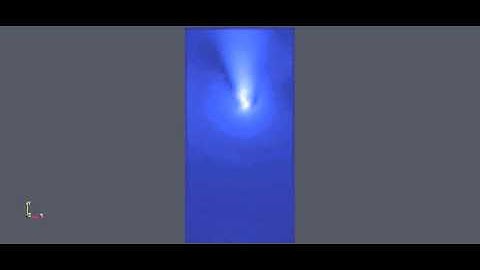 Chain fall. Lattice Boltzmann & Immersed boundary methods