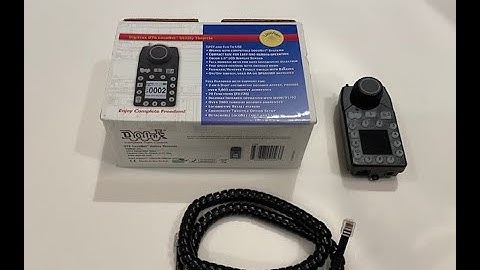 Product Review:  Digitrax UT6 Utility Throttle (December 2020)