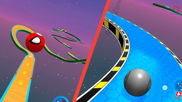 Sky Rolling Ball 3D - All Levels 83-84, SpeedRun Gameplay, Android IOS, Amaizing Ball Game