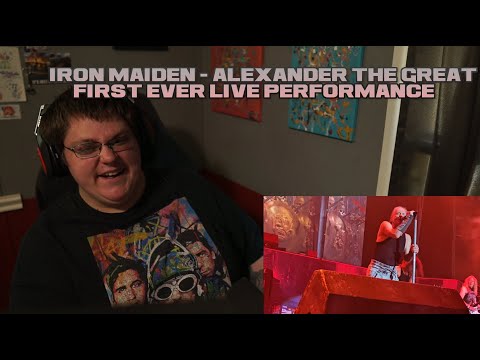 Hurm1t Reacts To Iron Maiden Alexander The Great FIRST EVER LIVE