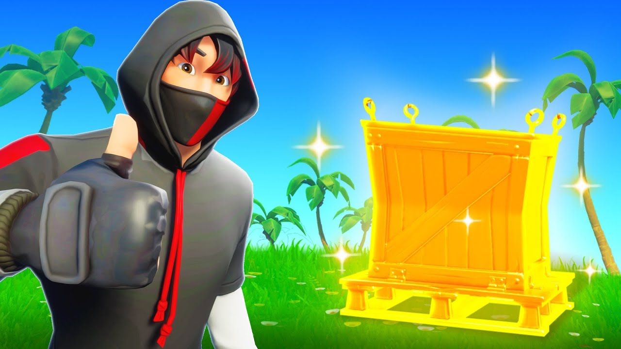 МИФИЧЕСКИЙ сброс припасов в Fortnite!