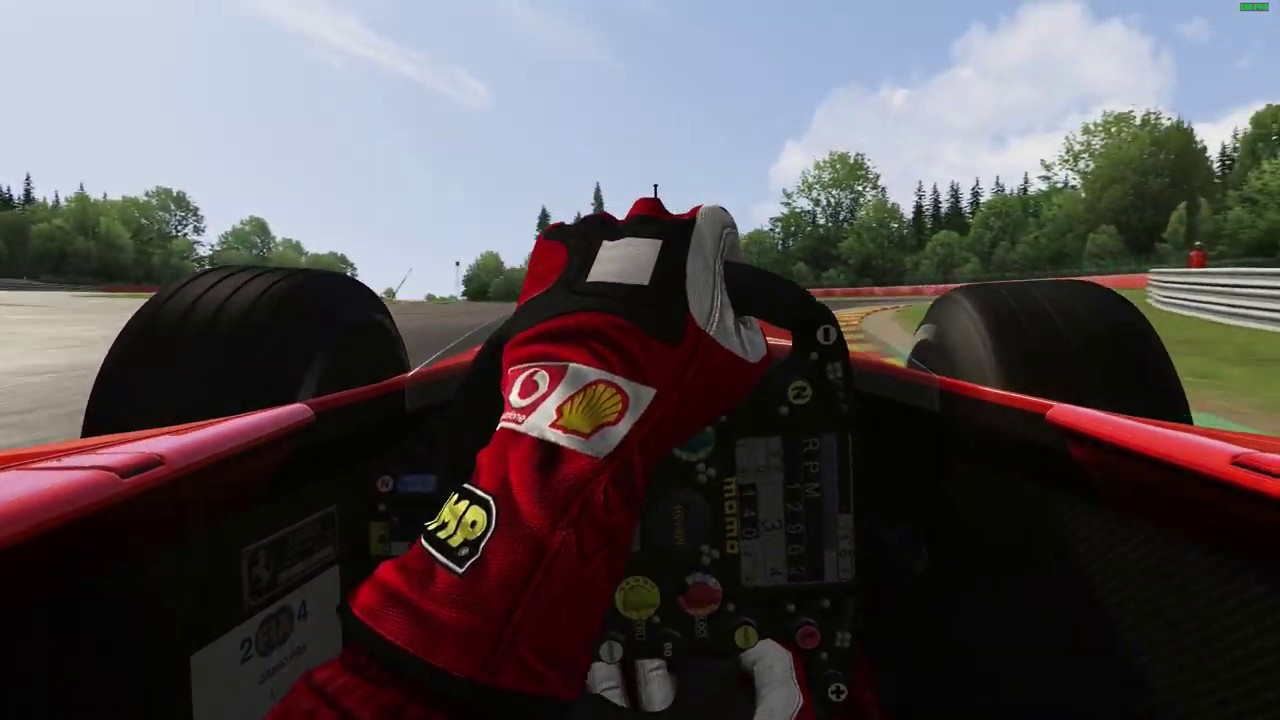 Assetto Corsa Kunos Ferrari Spa Francorchamps Onboard And Tv