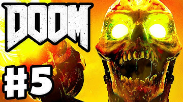 DOOM - Gameplay & Campaign Walkthrough Part 5 - Revenant and Mancubus! (Doom 4 Gameplay for PC)