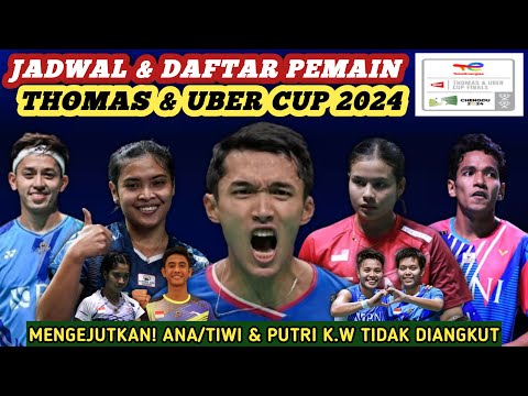 Turunkan Pemain Muda! Jadwal &amp; Daftar Lengkap Skuad Badminton Thomas &amp; Uber Cup 2024