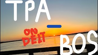 Delta Flights - TPA to BOS flight Review
