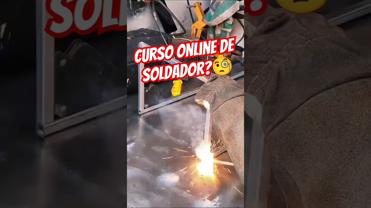 Como fazer curso online de soldador #comosoldar #hobby #youtube #cursoonline