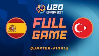 LIVE - Spain v Türkiye | FIBA U20 Women's EuroBasket 2026 | Quarter-Finals LIVE - Spain v Türkiye | FIBA U20 Women's EuroBasket 2026 | Quarter-Finals