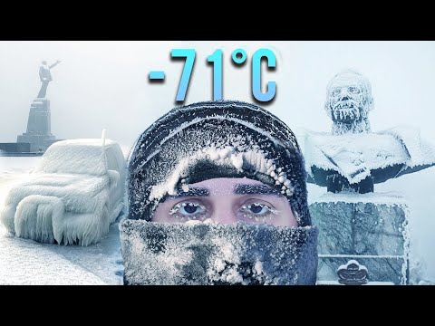 видео: Часовая прогулка по самому холодному городу в мире (-71°C, ЯКУТСК)