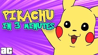 Pikachu Storyline in 3 Minutes and MORE Pokemon Cartoons!!! | Video Games In 3 | @Arcade Cloud