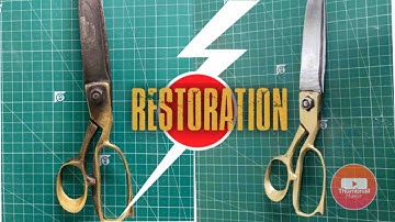 30 years Old Scissor Restoration | Oldest Scissor Restored