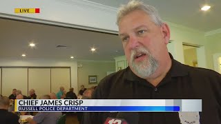Law enforcement officials meet to discuss "Drive Sober or Get Pulled Over" campaign
