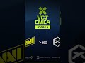 NaVi l 2 - 1 l GiantX #shorts #valorant #vct #vctemea #navi #natusvincere #giantx