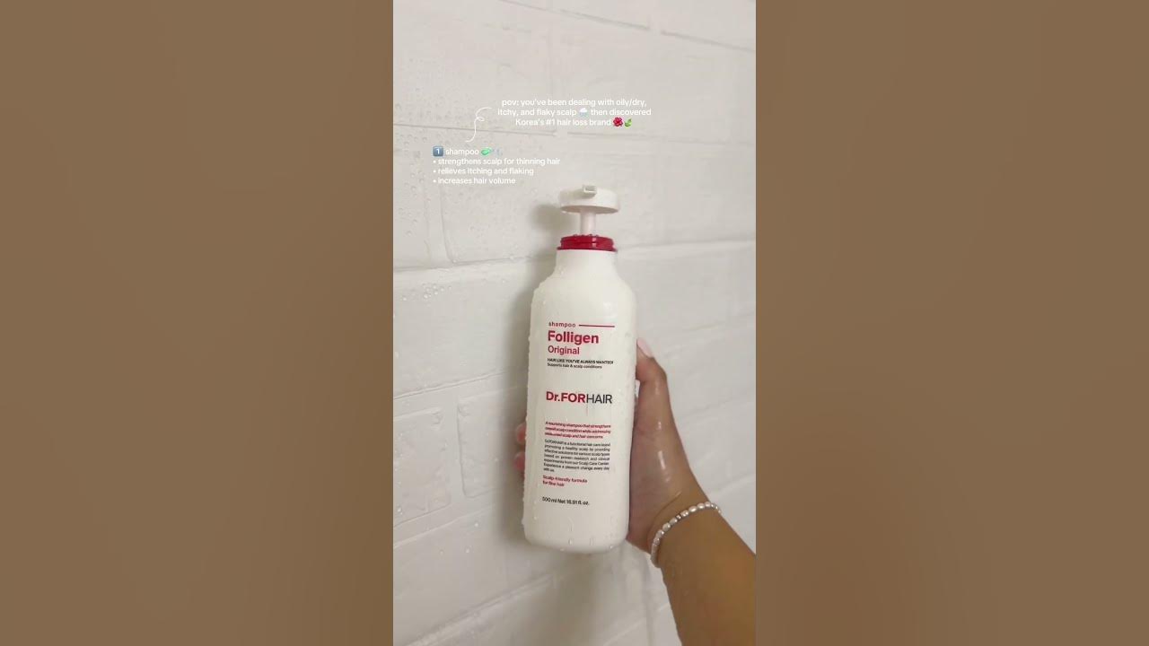 Minty scalp care routine haircare korean youtube
