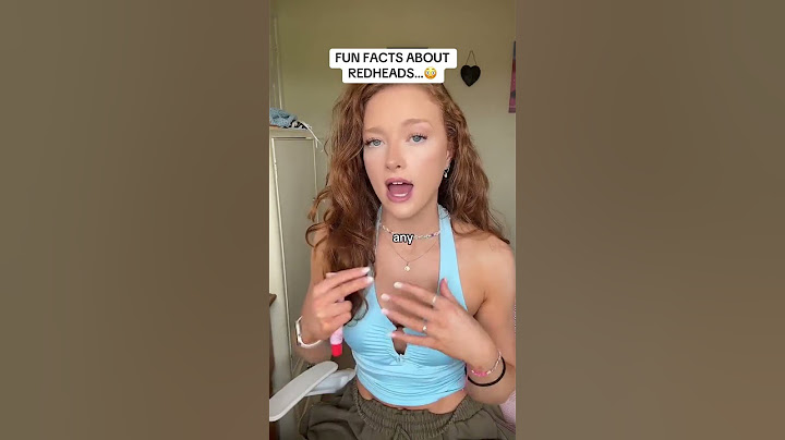what is your favorite fact about redheads? #fyp #redhead #redheads #gingers #ginger #facts #fact