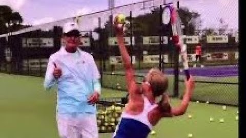 Game changer for your serve! Do this! - Rick Macci