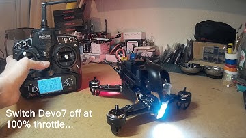 Walkera F210 - Failsafe Fail and Walkera