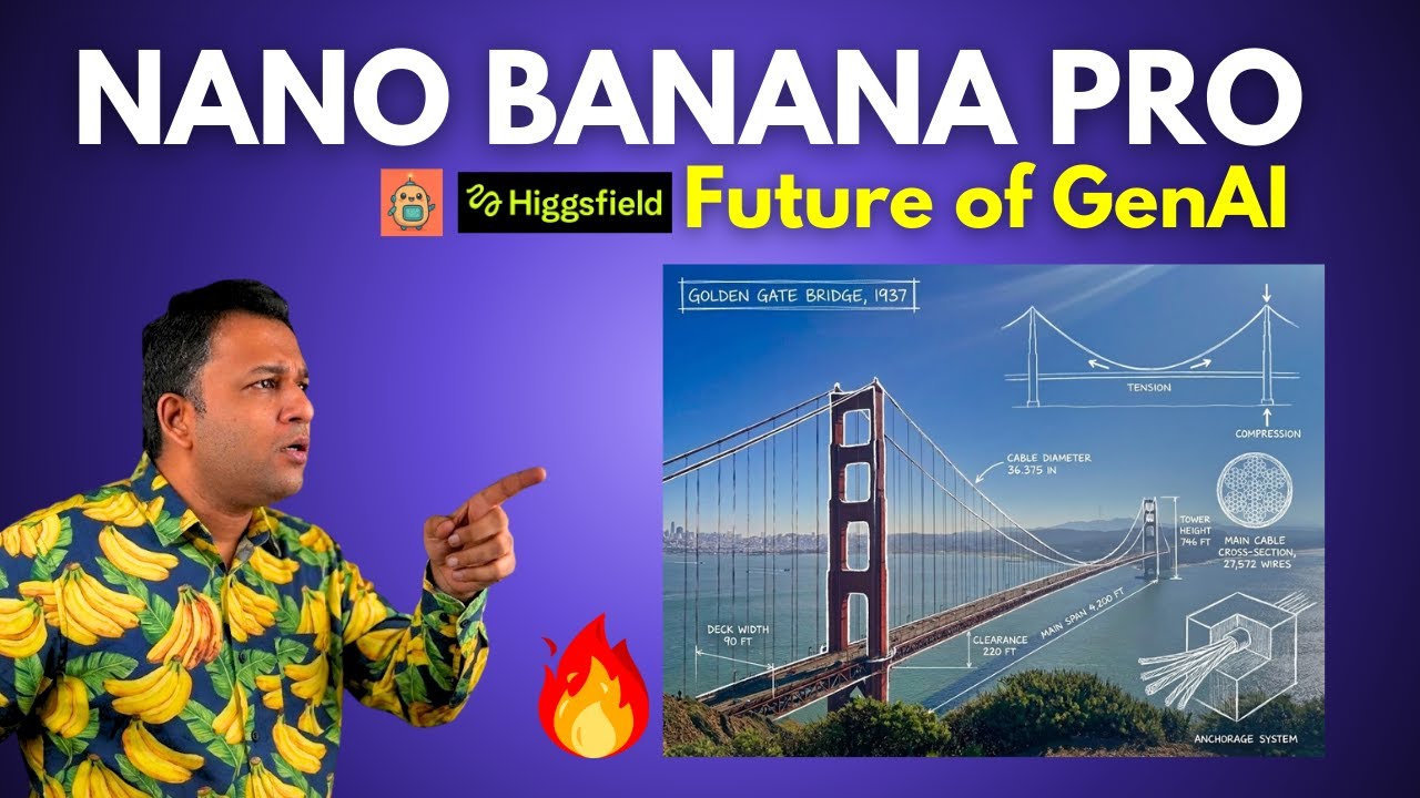 Real Ya AI? Nano Banana Pro Ultimate Test! Gen AI Tutorial x Higgsfield ...