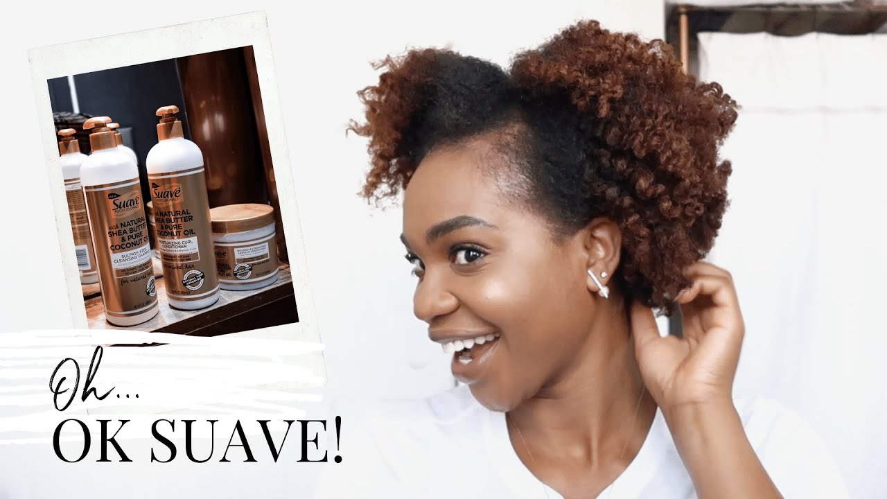 I'm Actually Surprised! Suave Professionals for Natural Hair First  Impressions - YouTube