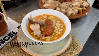 Habichuelas blancas estofadas al estilo castellano.  Santo Espíritu del Monte. Gilet. Valencia.